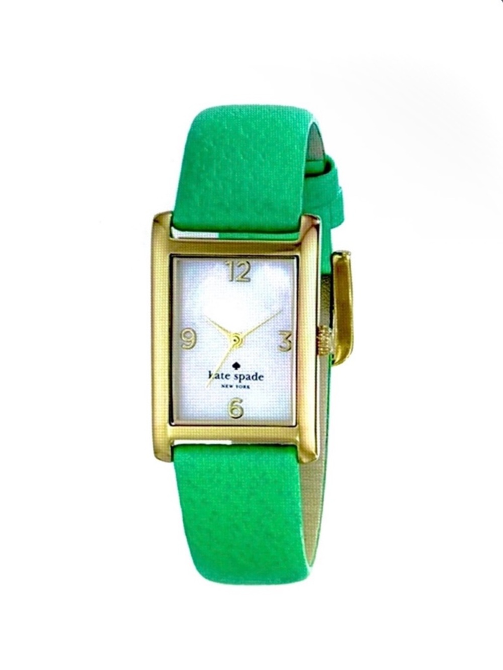 Kate Spade Rectangular Face Leather Strap NEW